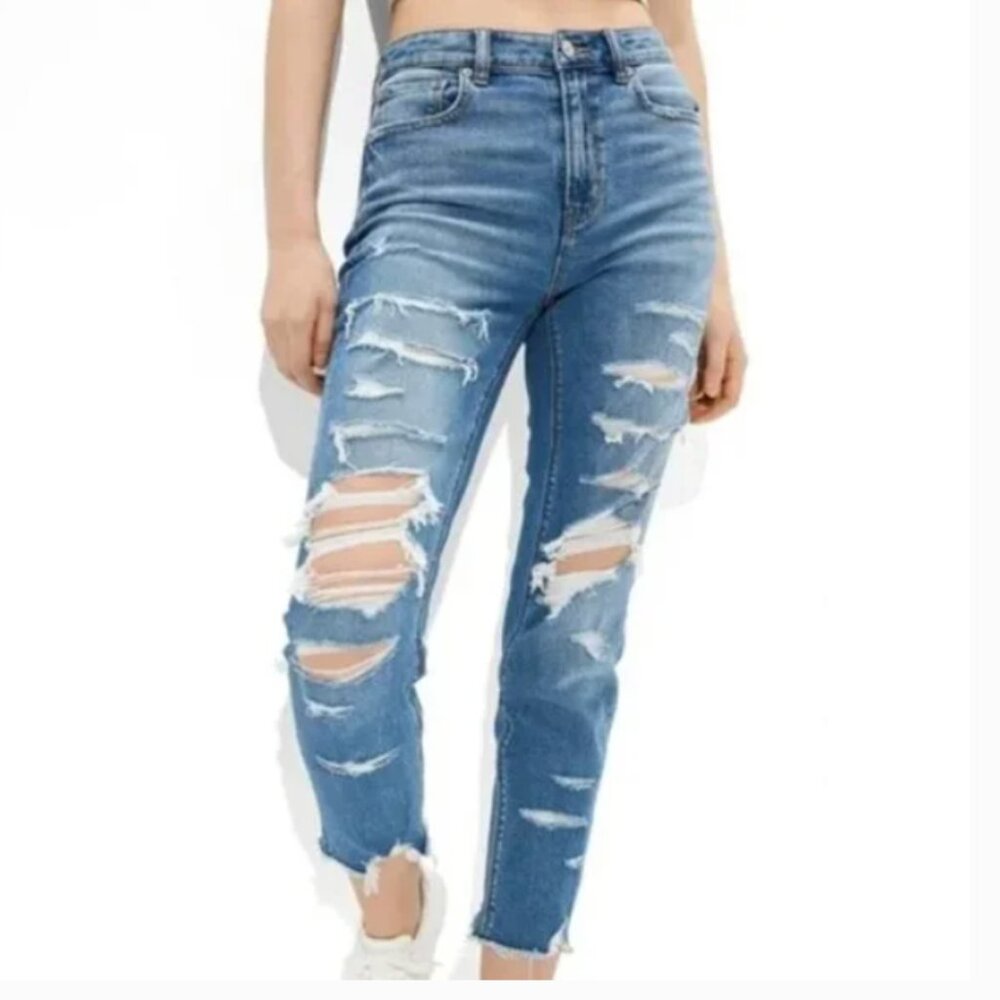 American Eagle Stretch Mom Jean